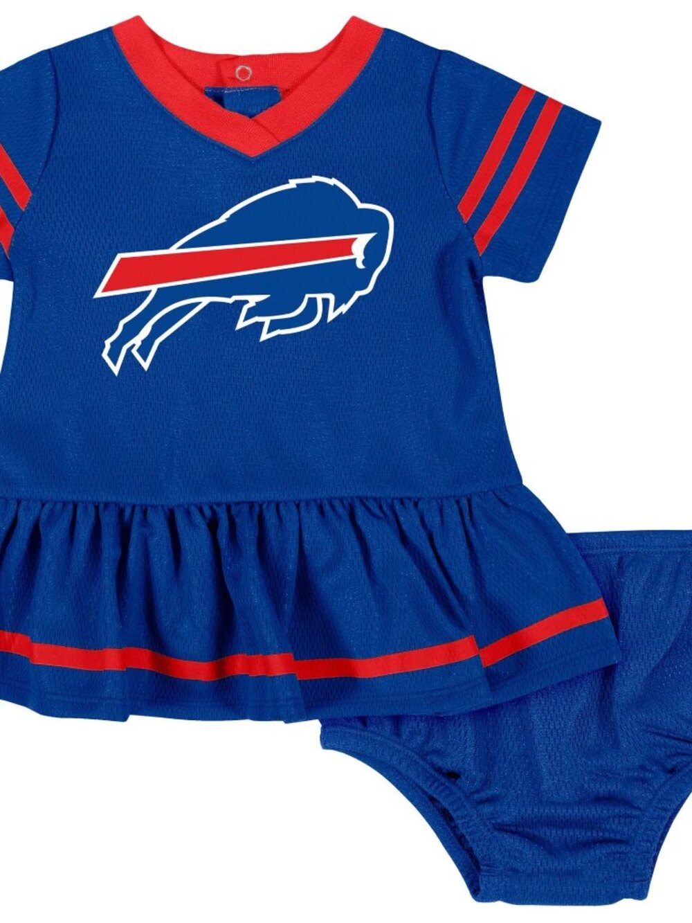 Gerber Baby NFL 2-Piece Baby Girls Buffalo Bills Dress & Diaper Cover Set - NWT